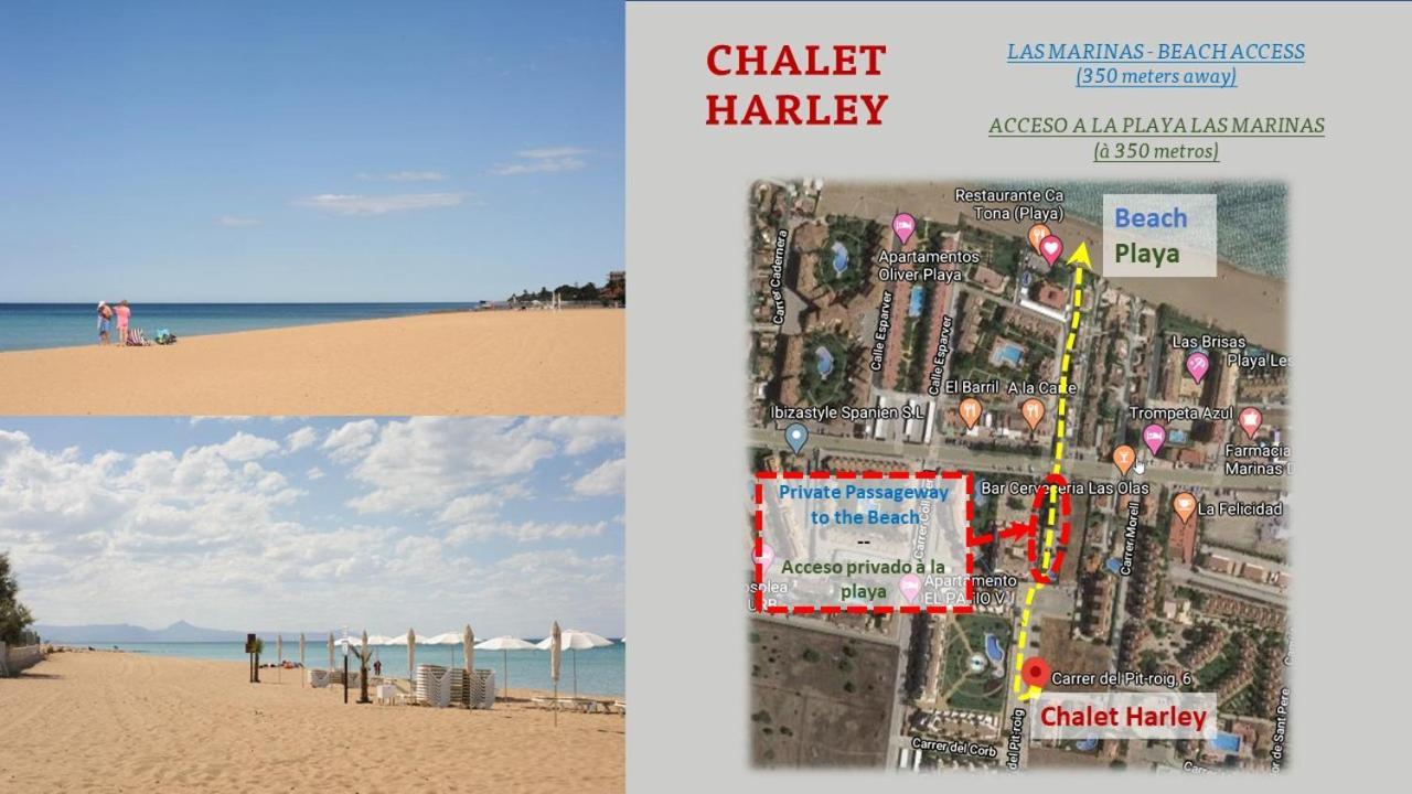 Chalet Harley Denia Kültér fotó